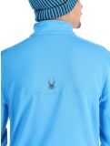 Miniatura Spyder, Speed Fleece 1/2 Zip maglione uomo Aether Blue blu 