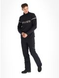 Miniatura Spyder, Speed Fleece 1/2 Zip maglione uomo Black nero 