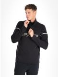 Miniatura Spyder, Speed Fleece 1/2 Zip maglione uomo Black nero 