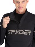 Miniatura Spyder, Speed Fleece 1/2 Zip maglione uomo Black nero 