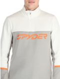 Miniatura Spyder, Speed Fleece 1/2 Zip maglione uomo Concrete grigio 