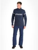 Miniatura Spyder, Speed Fleece 1/2 Zip maglione uomo True Navy blu 