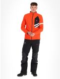 Miniatura Spyder, Wengen Bandit gilet uomo Twisted Orange arancio 