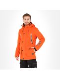 Miniatura Superdry, Freestyle Jacket giacca sci uomo havana arancio 