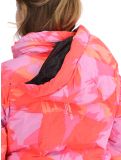 Miniatura Superdry, Hooded Ski Boxy Puffer giacca sci donna Brush Camo Coral rosa 