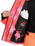 Miniatura Superdry, Hooded Ski Boxy Puffer giacca sci donna Brush Camo Coral rosa 