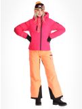 Miniatura Superdry, Hooded Ski Boxy Puffer giacca sci donna Hyper Fire Pink rosa 