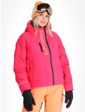 Miniatura Superdry, Hooded Ski Boxy Puffer giacca sci donna Hyper Fire Pink rosa 