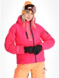 Miniatura Superdry, Hooded Ski Boxy Puffer giacca sci donna Hyper Fire Pink rosa 