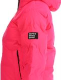 Miniatura Superdry, Hooded Ski Boxy Puffer giacca sci donna Hyper Fire Pink rosa 