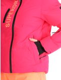 Miniatura Superdry, Hooded Ski Boxy Puffer giacca sci donna Hyper Fire Pink rosa 