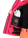 Miniatura Superdry, Hooded Ski Boxy Puffer giacca sci donna Hyper Fire Pink rosa 