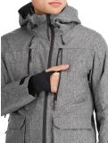 Miniatura Superdry, Ski Peak Rescue giacca sci uomo Dark Grey Marl grigio 