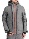 Miniatura Superdry, Ski Peak Rescue giacca sci uomo Dark Grey Marl grigio 