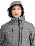 Miniatura Superdry, Ski Peak Rescue giacca sci uomo Dark Grey Marl grigio 