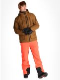 Miniatura Superdry, Ski Peak Rescue giacca sci uomo Tobacco Brown Marl marrone 