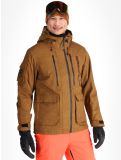 Miniatura Superdry, Ski Peak Rescue giacca sci uomo Tobacco Brown Marl marrone 