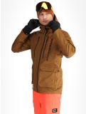 Miniatura Superdry, Ski Peak Rescue giacca sci uomo Tobacco Brown Marl marrone 