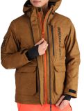 Miniatura Superdry, Ski Peak Rescue giacca sci uomo Tobacco Brown Marl marrone 