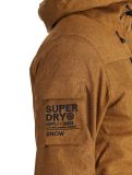 Miniatura Superdry, Ski Peak Rescue giacca sci uomo Tobacco Brown Marl marrone 