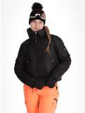 Miniatura Superdry, Ski Slalom Puffer giacca sci donna Superdry Monogram Black Luxe bianco, nero 