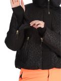 Miniatura Superdry, Ski Slalom Puffer giacca sci donna Superdry Monogram Black Luxe bianco, nero 