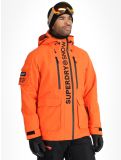 Miniatura Superdry, Ski Ultimate Rescue giacca sci uomo Flame Orange arancio 