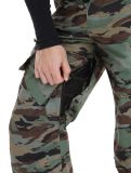 Miniatura Superdry, Ski Ultimate Rescue pantaloni da sci uomo Woodland Green Camo verde 