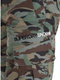 Miniatura Superdry, Ski Ultimate Rescue pantaloni da sci uomo Woodland Green Camo verde 