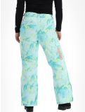 Miniatura Superdry, Ski Ultimate Rescue pantaloni da sci donna Abstract Teal Lime verde 