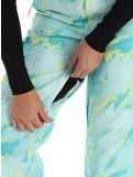 Miniatura Superdry, Ski Ultimate Rescue pantaloni da sci donna Abstract Teal Lime verde 