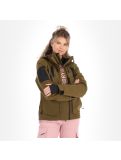 Miniatura Superdry, Ultimate Rescue Jacket giacca sci donna dusty olive verde