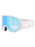 Miniatura Sweet Protection, Durden RIG Reflect mascherina da sci unisex Aquamarine/Bronco White/Bronco Peaks bianco, blu 