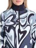 Miniatura Toni Sailer, Wieka Print maglione donna Blue Frost blu 