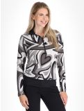 Miniatura Toni Sailer, Wieka Print maglione donna Iron Gate grigio 