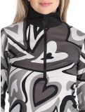 Miniatura Toni Sailer, Wieka Print maglione donna Iron Gate grigio 