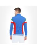 Miniatura Unleash your Nature, Natyon Italy Ow Knitted 2Nd Layer Full Zip gilet uomo blu 