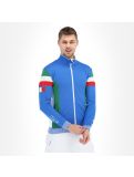 Miniatura Unleash your Nature, Natyon Italy Ow Knitted 2Nd Layer Full Zip gilet uomo blu 