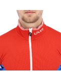 Miniatura Unleash your Nature, Natyon Norway Ow Knitted 2Nd Layer Full Zip gilet uomo rosso 