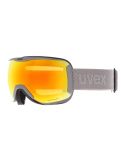 Miniatura Uvex, Downhill 2100 Cv S1 mascherina da sci OTG unisex Rhino Slate / Orange arancio, grigio 