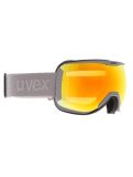 Miniatura Uvex, Downhill 2100 Cv S1 mascherina da sci OTG unisex Rhino Slate / Orange arancio, grigio 