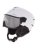 Miniatura Uvex, Instinct Visor caschetto con visiera unisex White-Black Matt /Mirror Silver bianco, nero 