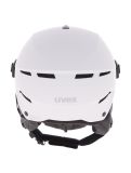 Miniatura Uvex, Instinct Visor caschetto con visiera unisex White-Black Matt /Mirror Silver bianco, nero 