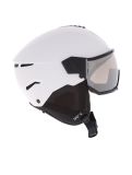 Miniatura Uvex, Instinct Visor caschetto con visiera unisex White-Black Matt /Mirror Silver bianco, nero 