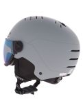 Miniatura Uvex, Wanted Visor caschetto con visiera unisex Rhino Matt/ Mirror Blue grigio 