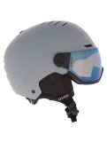 Miniatura Uvex, Wanted Visor caschetto con visiera unisex Rhino Matt/ Mirror Blue grigio 