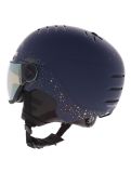 Miniatura Uvex, Wanted Visor Women Edition caschetto con visiera unisex Polar Sparkle / Mirror Gold blu 