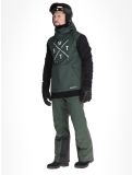 Miniatura Watts, ORBITAL softshell uomo Forest / White bianco, nero, verde 