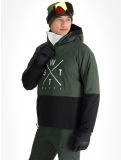 Miniatura Watts, XMETOD anorak uomo Green / Black nero, verde 