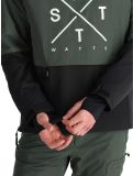 Miniatura Watts, XMETOD anorak uomo Green / Black nero, verde 